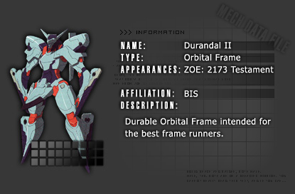 Orbital Frame Durandal II