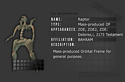 Orbital Frame Raptor