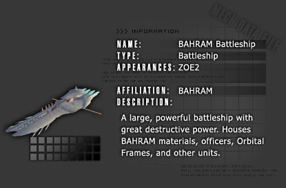 BAHRAM Battleship