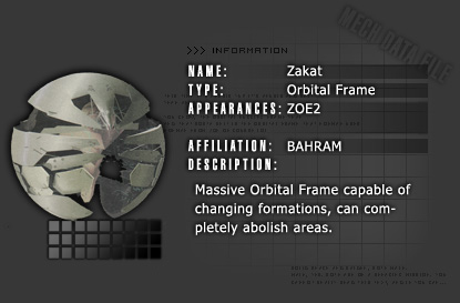Orbital Frame Zakat